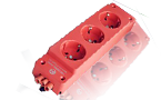 MSK box 3xBEK červený M-2K80G1405R